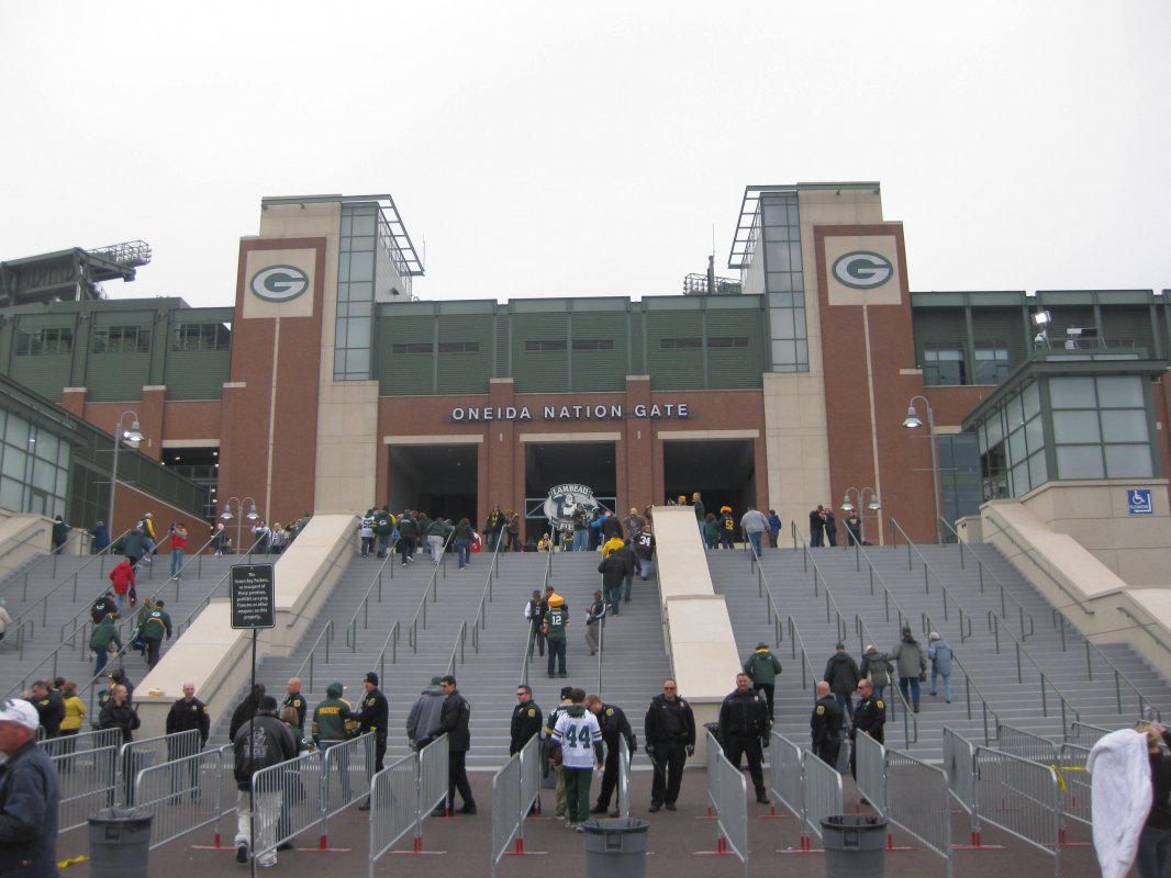 Lambeau Field photo gallery The Itinerant Fan