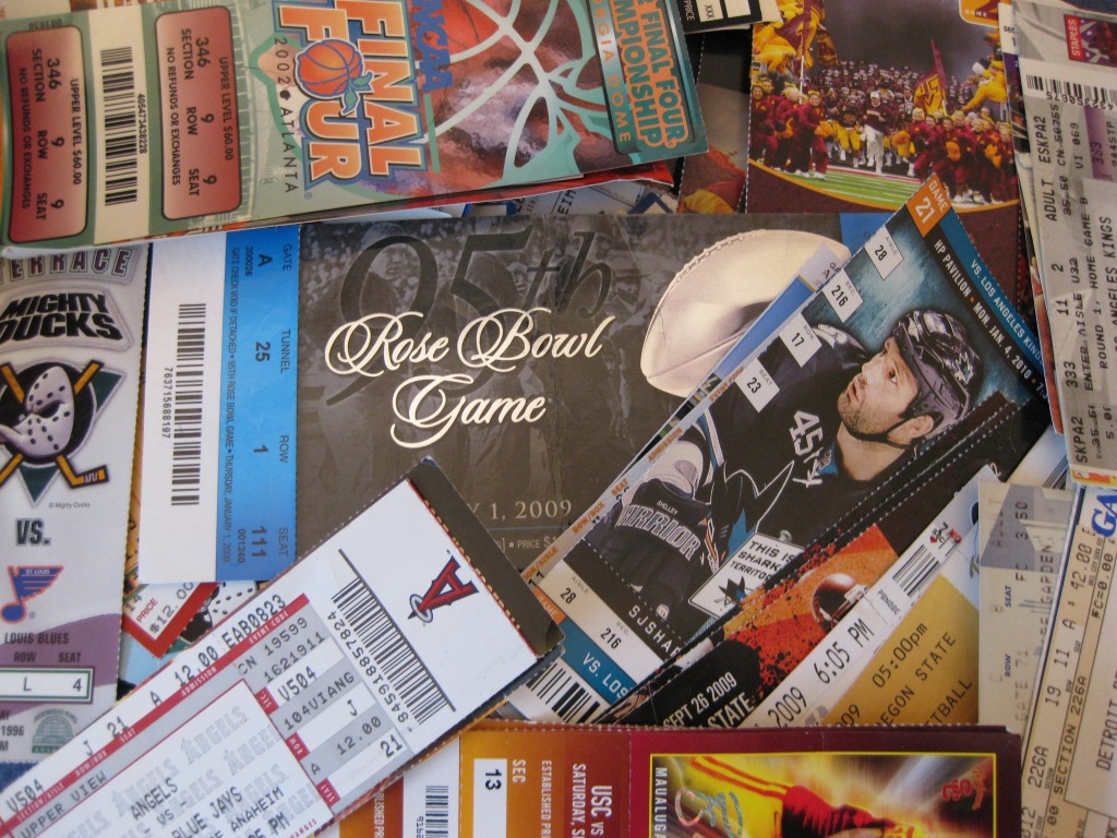 sports tickets