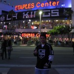 Staples Center before a Kings game