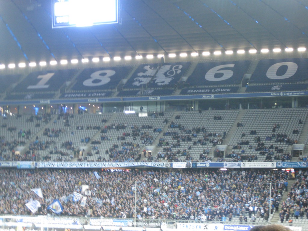 Allianz Arena rooting section