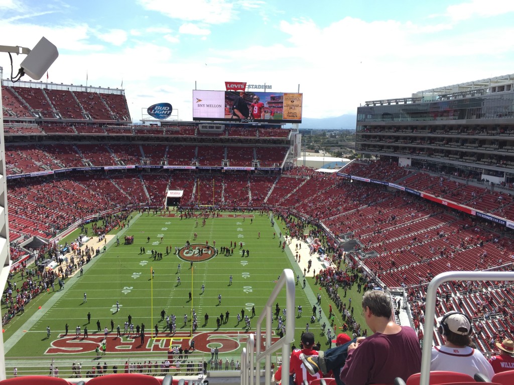 Levi's Stadium field view