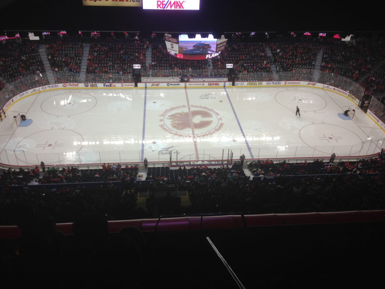 Report: Saddledome to install Calgary Wranglers logo at center ice