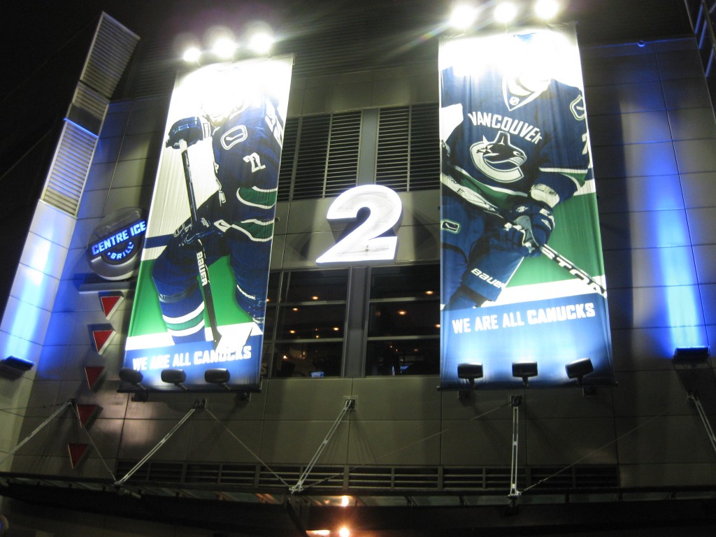 Rogers Arena Vancouver Canucks events tickets parking hotels seating food