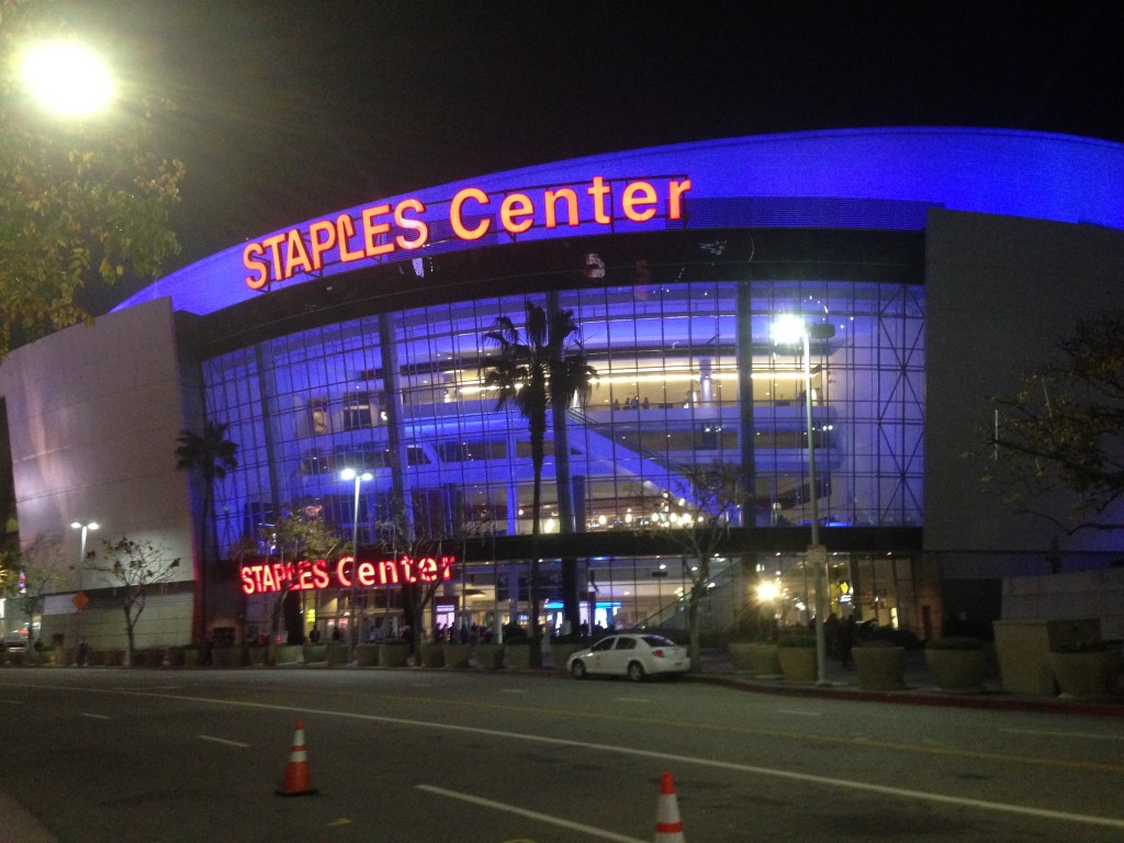 Staples Center exterior