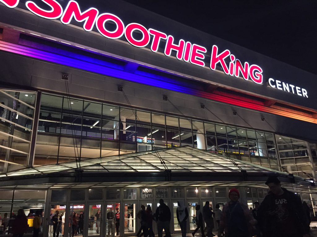 Smoothie King Center New Orleans Pelicans events tickets parking hotels seating food