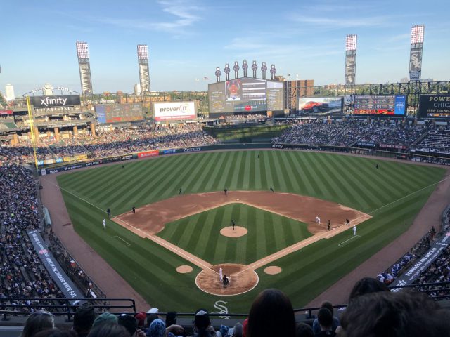 Overview of Guaranteed Rate Field, home of the Chicago White Sox