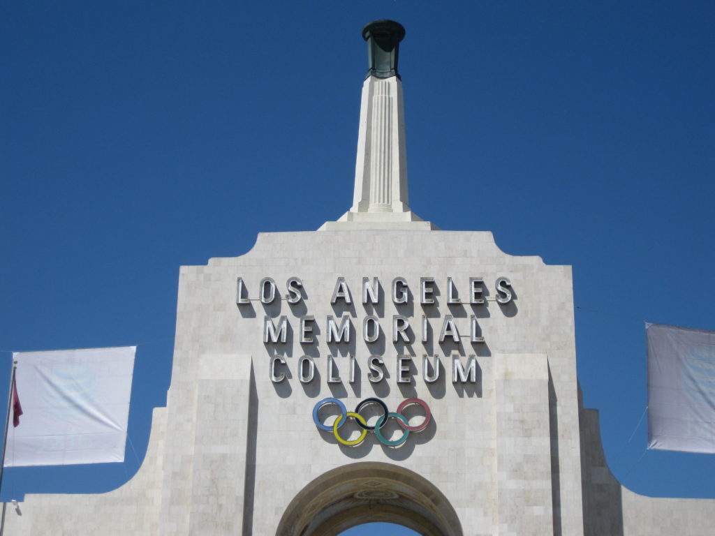 Los Angeles Memorial Coliseum peristyle LA renovation seating chart food