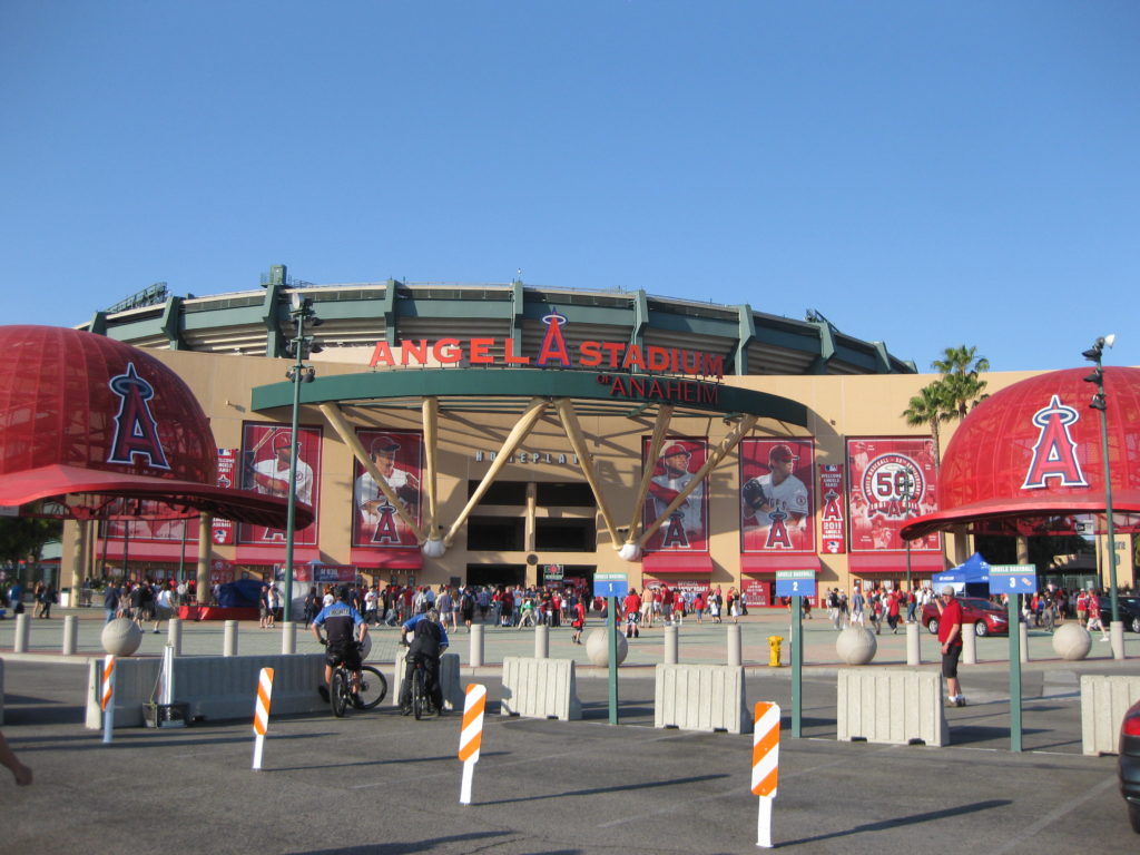 Angel Stadium of Anaheim seating chart events parking