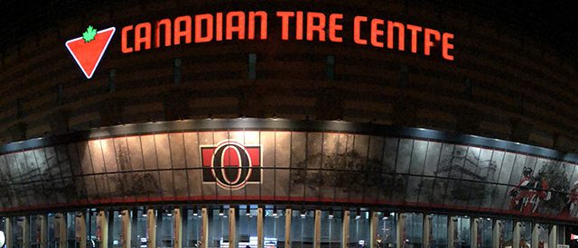 Canadian Tire Centre Ottawa Senators events tickets parking hotels seating food