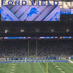 Ford Field Detroit Lions stadium events parking seating hotels food