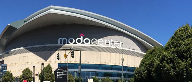Moda Center Portland Trail Blazers events arena seating parking