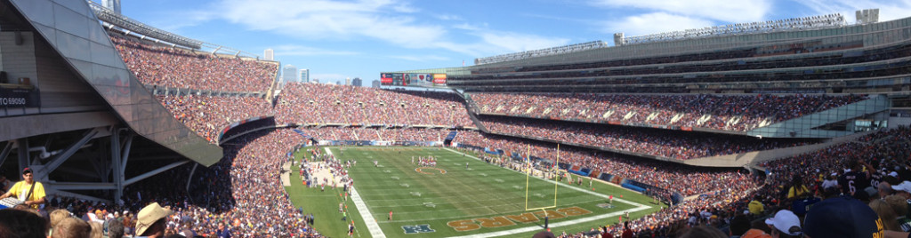 Solder Field Chicago Bears stadium events parking seating hotels food