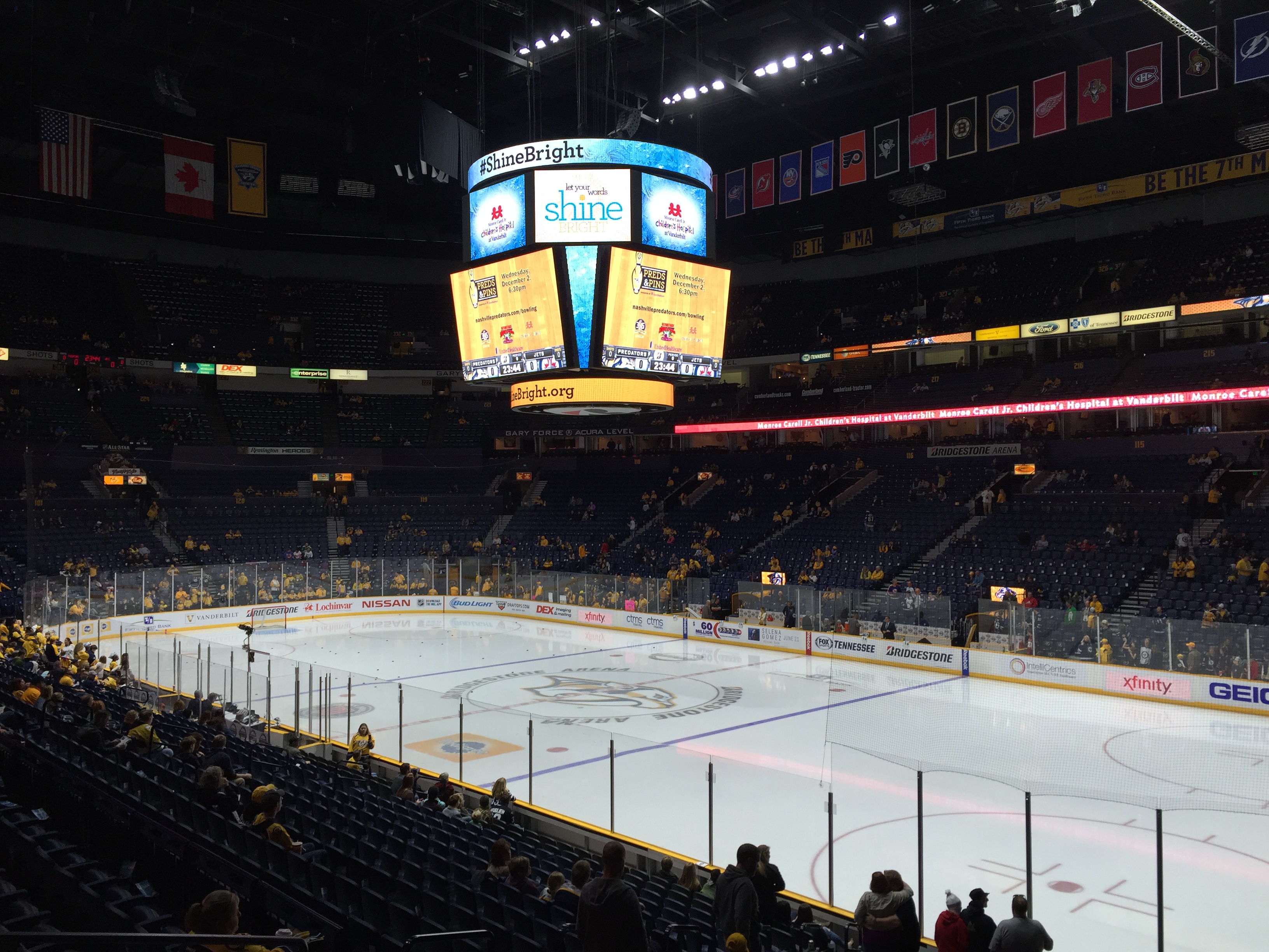 NHL Arena Bucket List: Nashville Predators at Bridgestone Arena