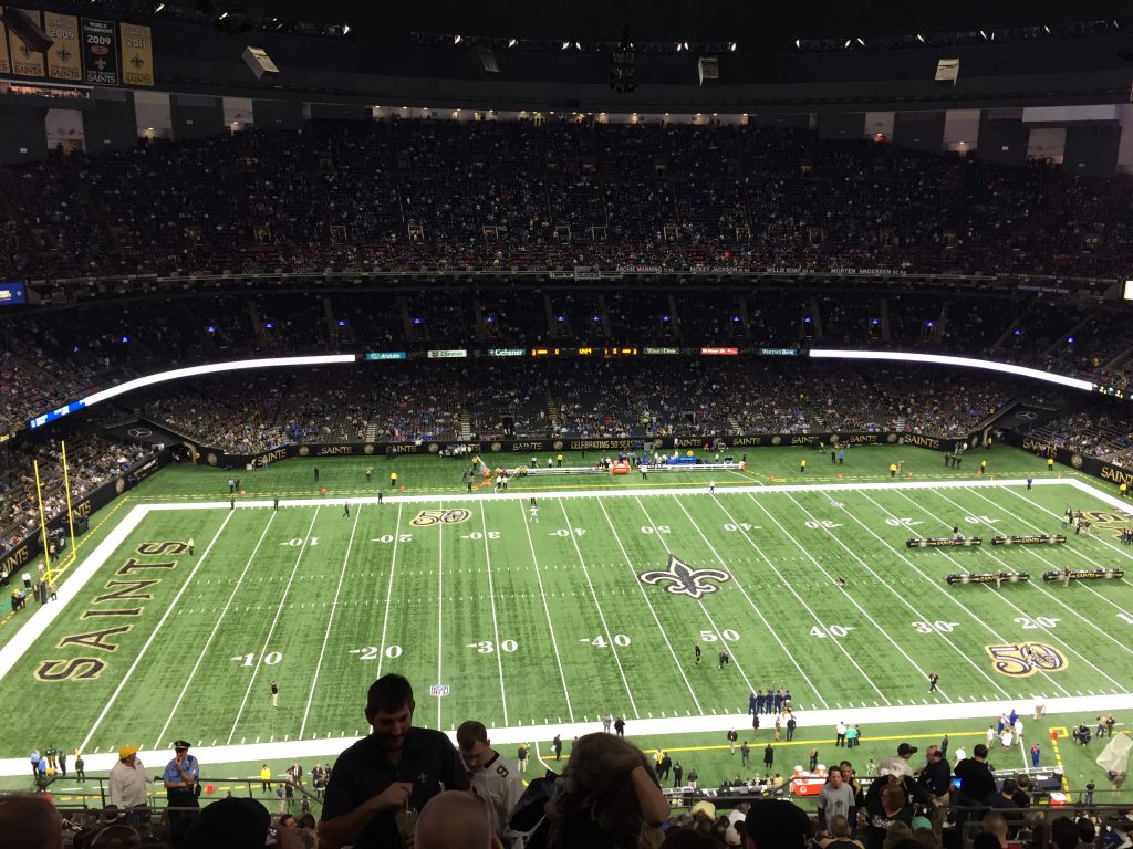 Caesars Superdome New Orleans sports teams travel guide