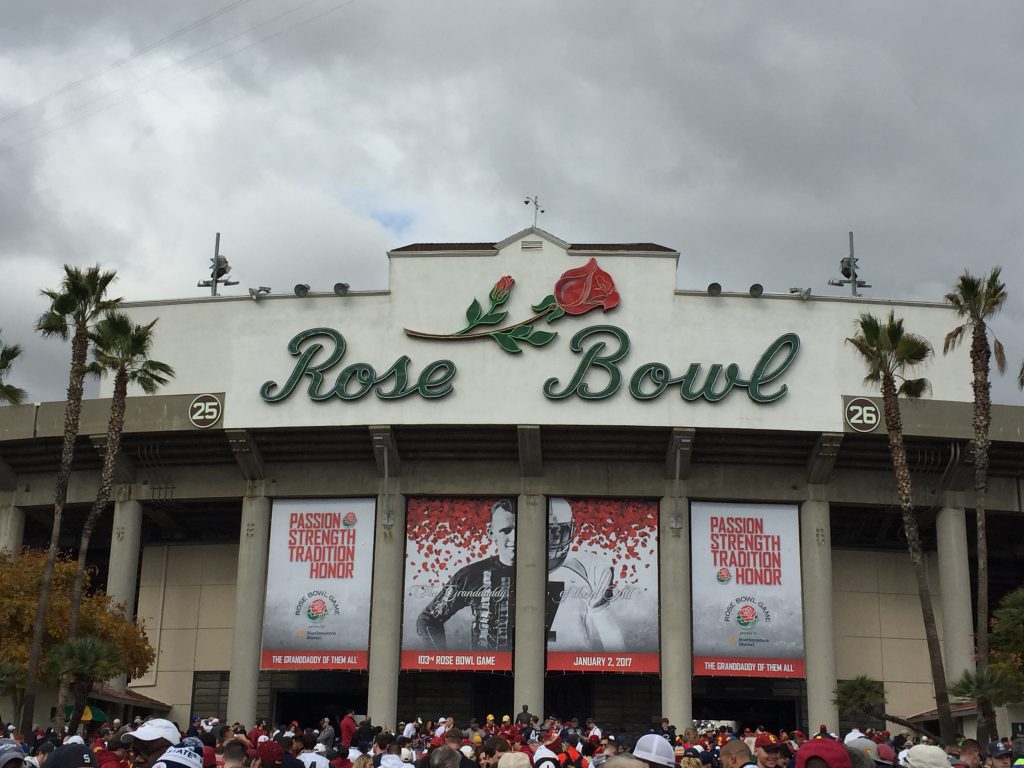 Rose Bowl Stadium game parade 2020