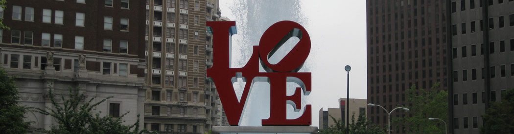 Philadelphia Love sculpture sports teams travel guide