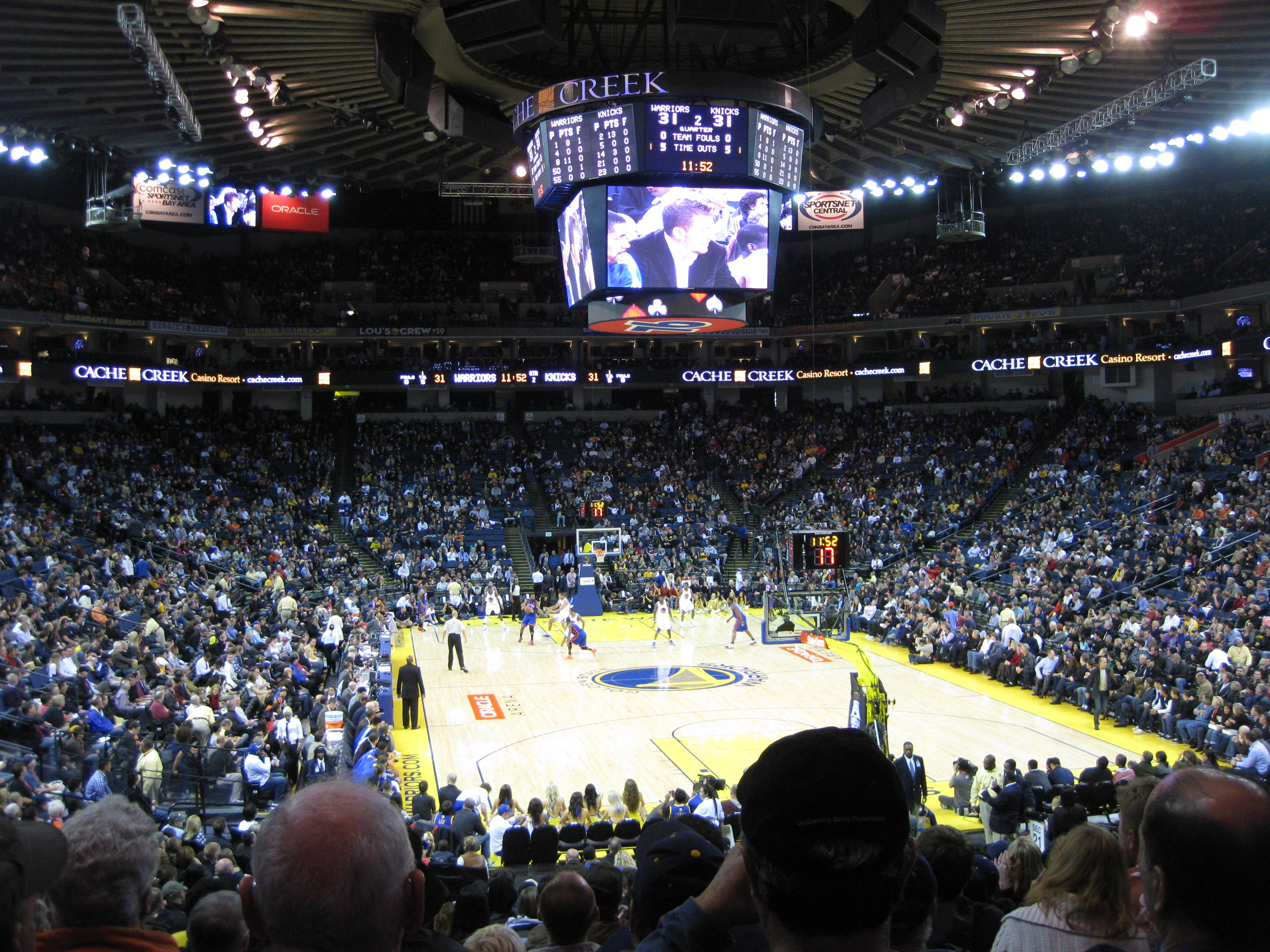 An appreciation of Oracle Arena Itinerant Fan