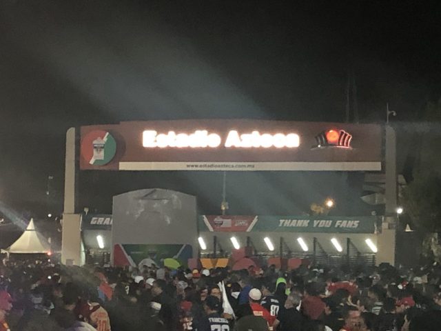 Estadio Azteca entrance