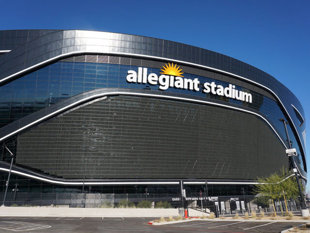 Allegiant Stadium, home of the Las Vegas Raiders, honors the late