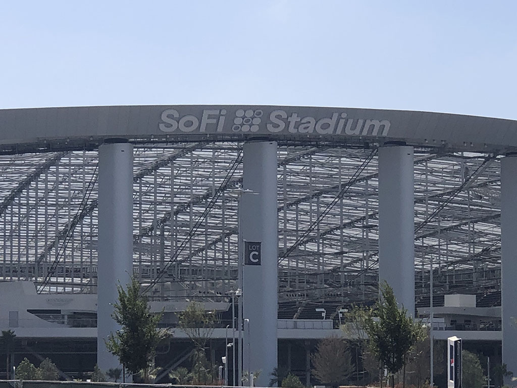 An empty SoFi Stadium hosts first LA Rams game, and a resurgent