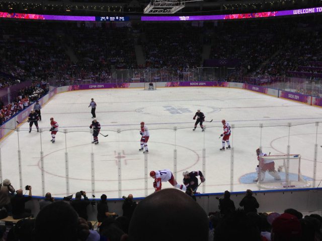 USA vs. Russia 2014 Winter Olympics