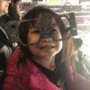 Child at hockey game