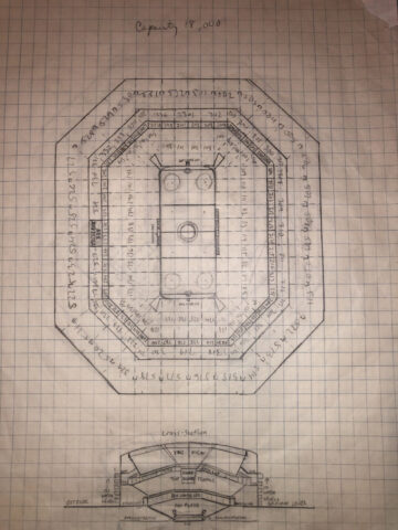 Arena doodle stadium drawings diagrams