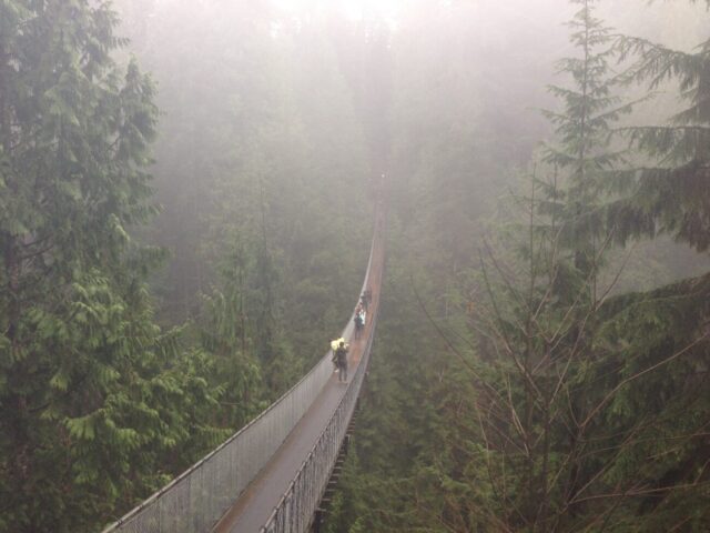 Capilano Suspension Bridge Vancouver sports teams travel guide