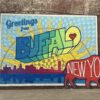 Greetings From Buffalo New York mural