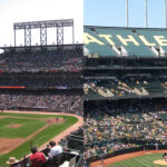 Oracle Park and Oakland Coliseum
