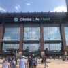 Globe Life Field in Arlington, Texas, a potential stop on a baseball road trip