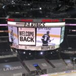 Staples Center Los Angeles Kings welcome back