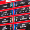 NFL preseason scoreboard