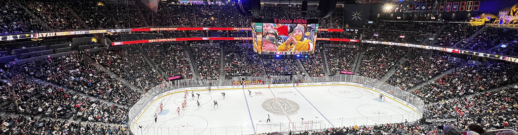 T-Mobile Arena, home of the Vegas Golden Knights. Read our guide for info on events, tickets, parking, hotels, seating and food.