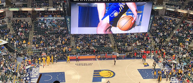 Gainbridge Fieldhouse, home of the Indiana Pacers. Read our guide for more on events, tickets, parking, seating, hotels and food.