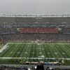 Gillette Stadium midfield view