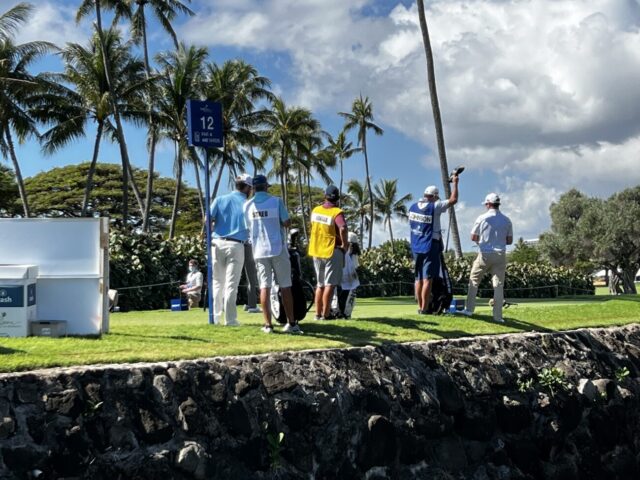 Sony Open in Hawaii No. 12 tee