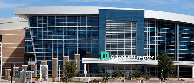 Paycom Center, home of the Oklahoma City Thunder. Read our guide for info on events, tickets, parking, seating, hotels and food.