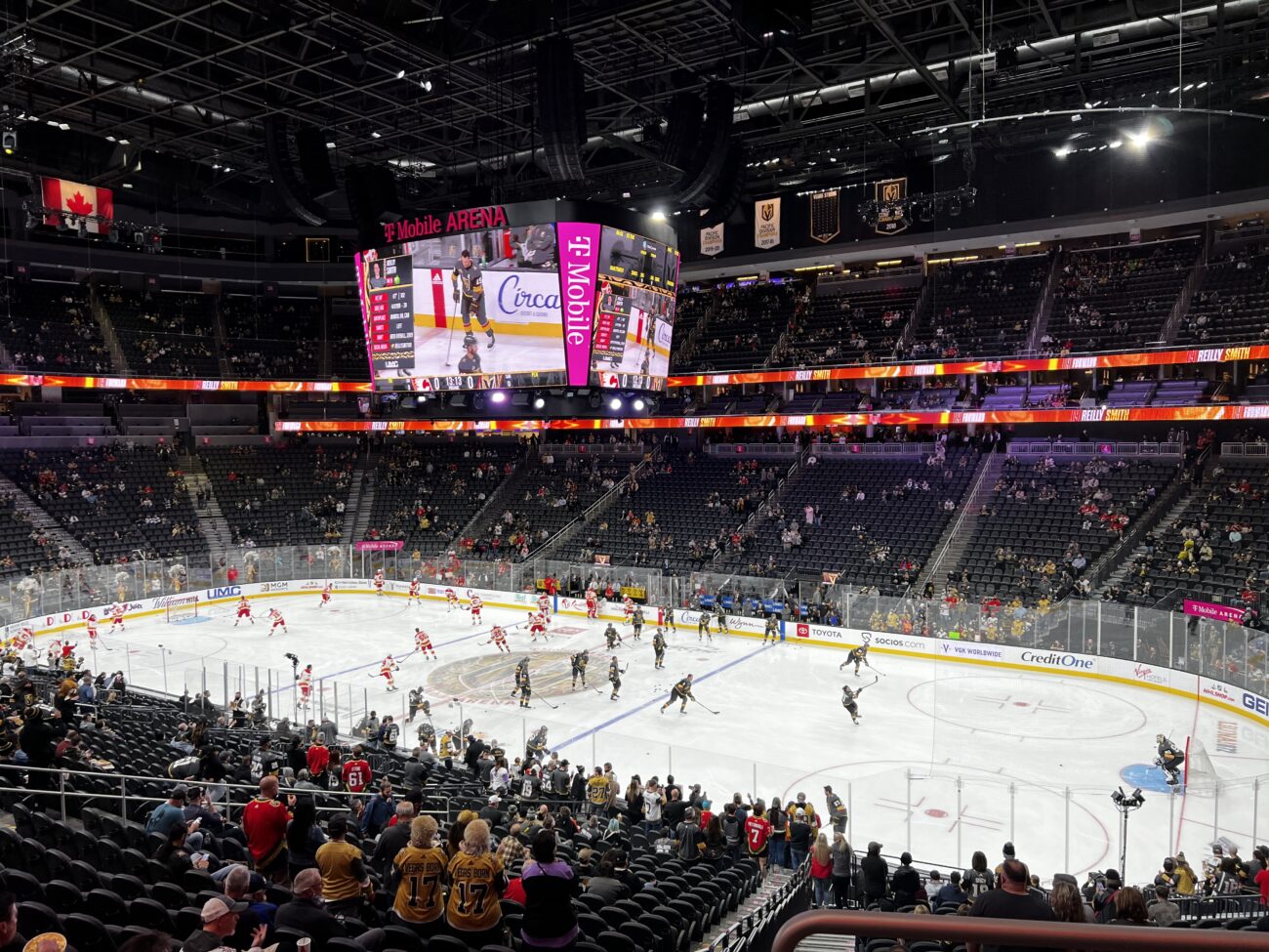 Seating capacity expanded for Vegas Golden Knights' games