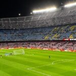 Camp Nou in Barcelona, Spain, home of FC Barcelona