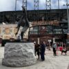 Juan Marichal statue at Oracle Park, home of the San Francisco Giants