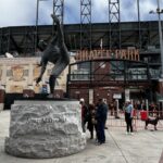 Juan Marichal statue at Oracle Park, home of the San Francisco Giants