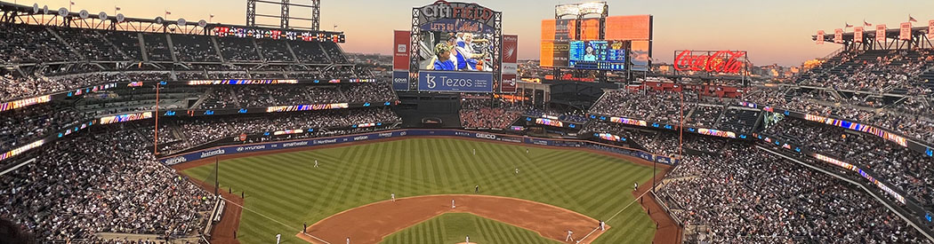 Panoramic view of Citi Field, home of the New York Mets
