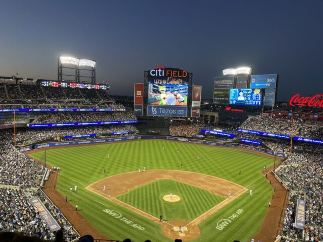 Field view at Citi Field, home of the New York Mets