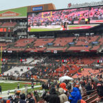 The east end zone bleachers at Cleveland Browns Stadium is known as the "Dawg Pound."