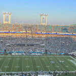 Panoramic view of EverBank Stadium in Jacksonville, Florida