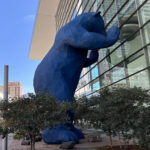 Big Blue Bear statue at the Denver Convention Center