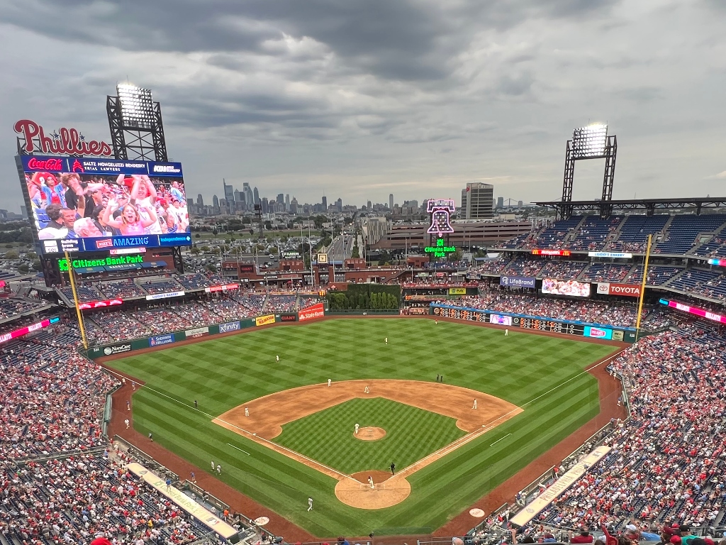 MLB Ballpark Road Trip Ideas For The 2024 Baseball Season Itinerant Fan   Citizensbankparkfieldview 