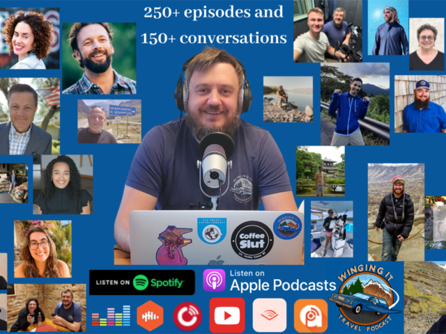 Thumbnail for James Hammond's Winging It Travel Podcast