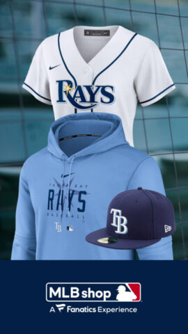Buy Tampa Bay Rays gear on MLBshop.com (advertisement)